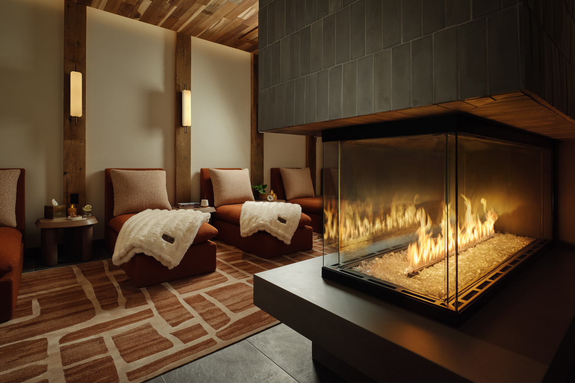 The Somm spa relaxation room