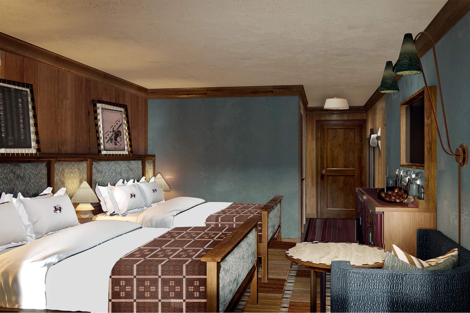 Faraway Jackson Hole guestroom