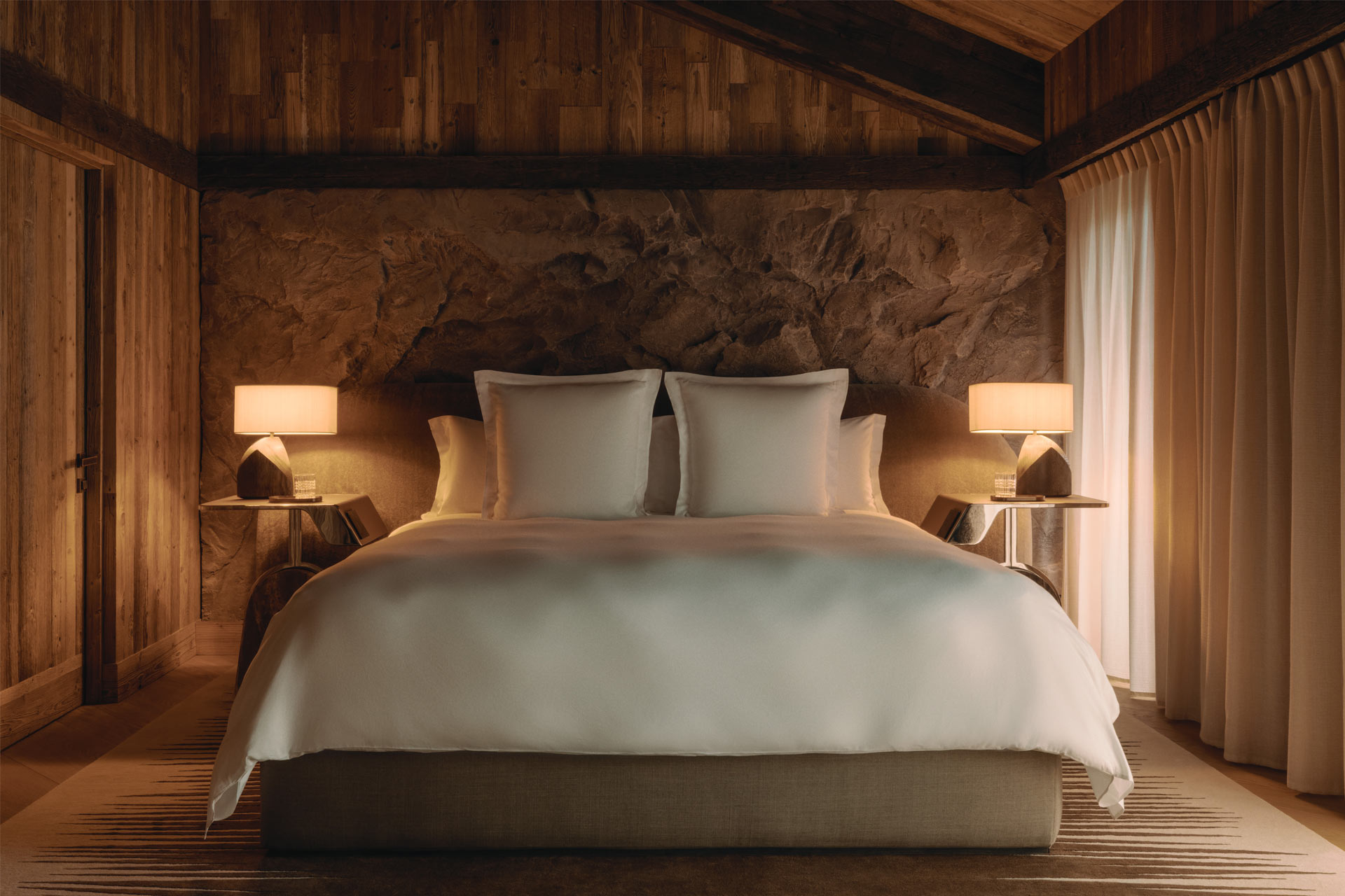 Rosewood Courchevel Le Jardin Alpin bedroom