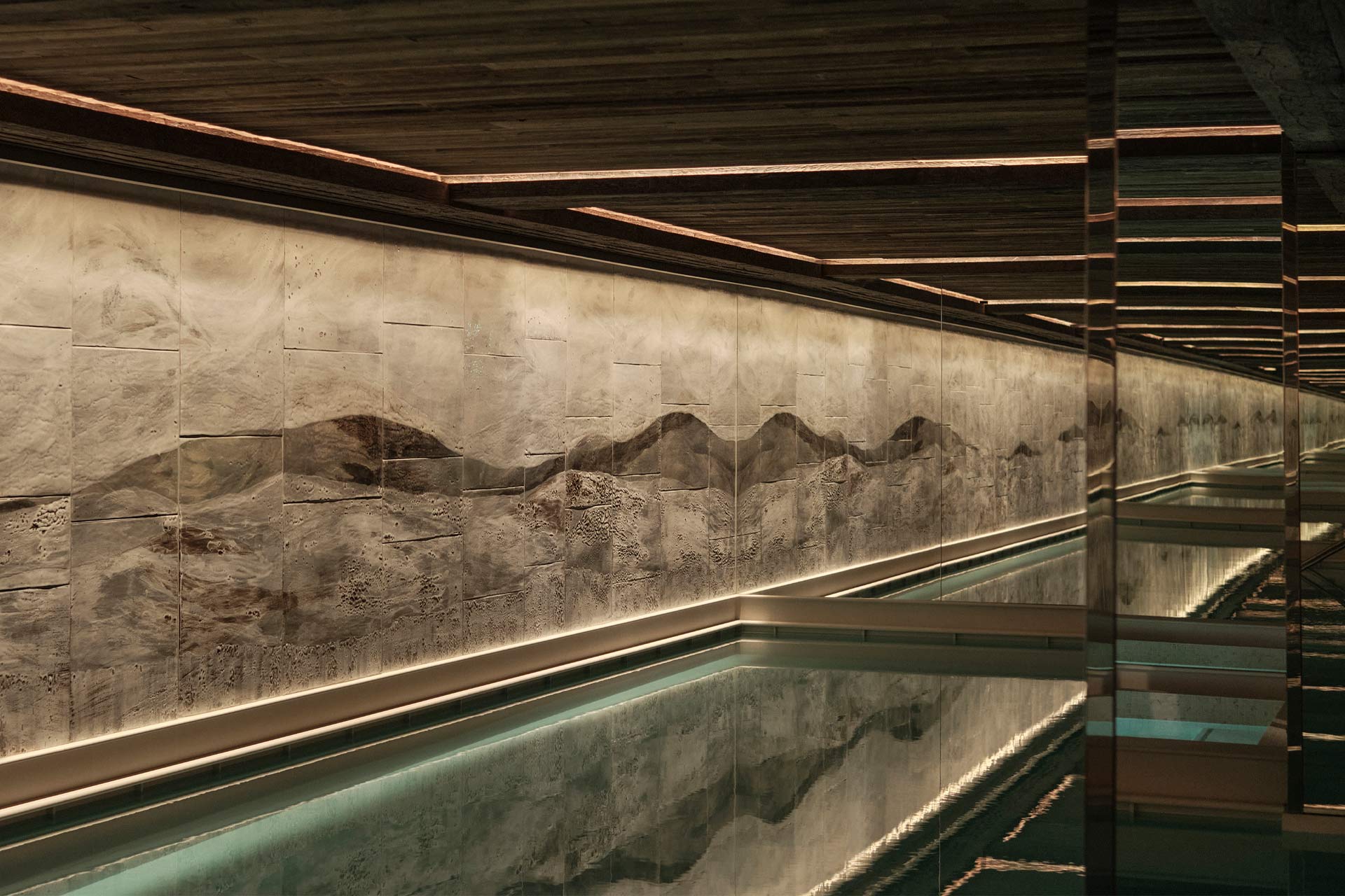 Rosewood Courchevel Le Jardin Alpin pool