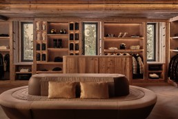 Rosewood Courchevel Le Jardin Alpin ski room