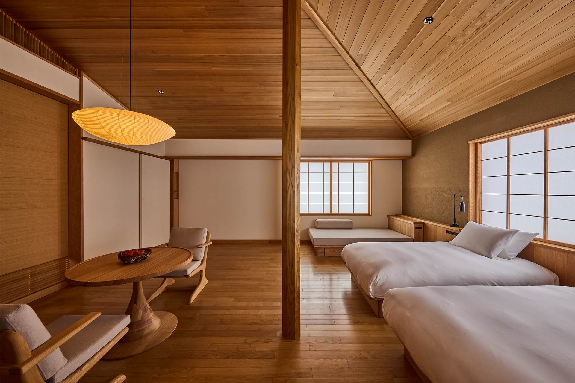 Azuma Farm Koiwai room design