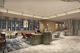 Mandarin Oriental The Landmark's lobby