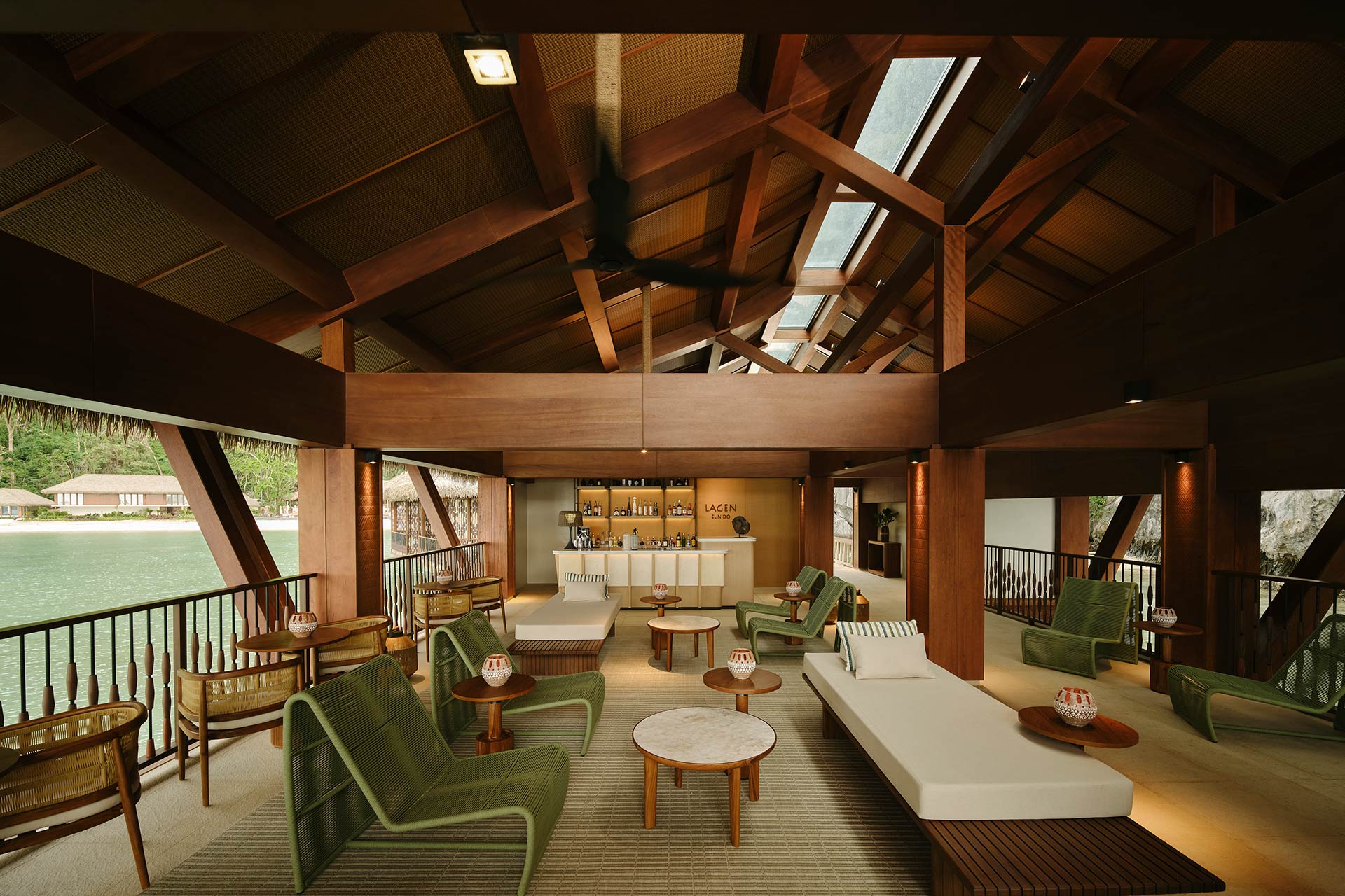 WATG Lagen Island Resort lounge design