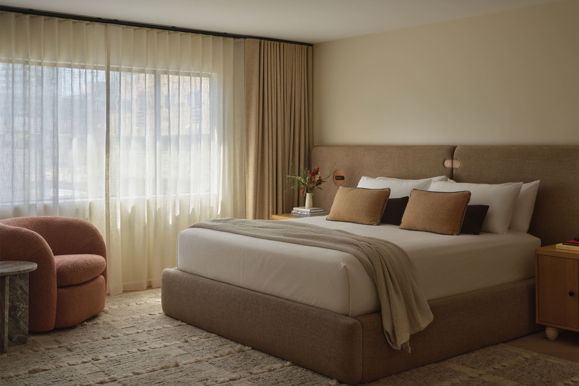 The Ivory guestroom