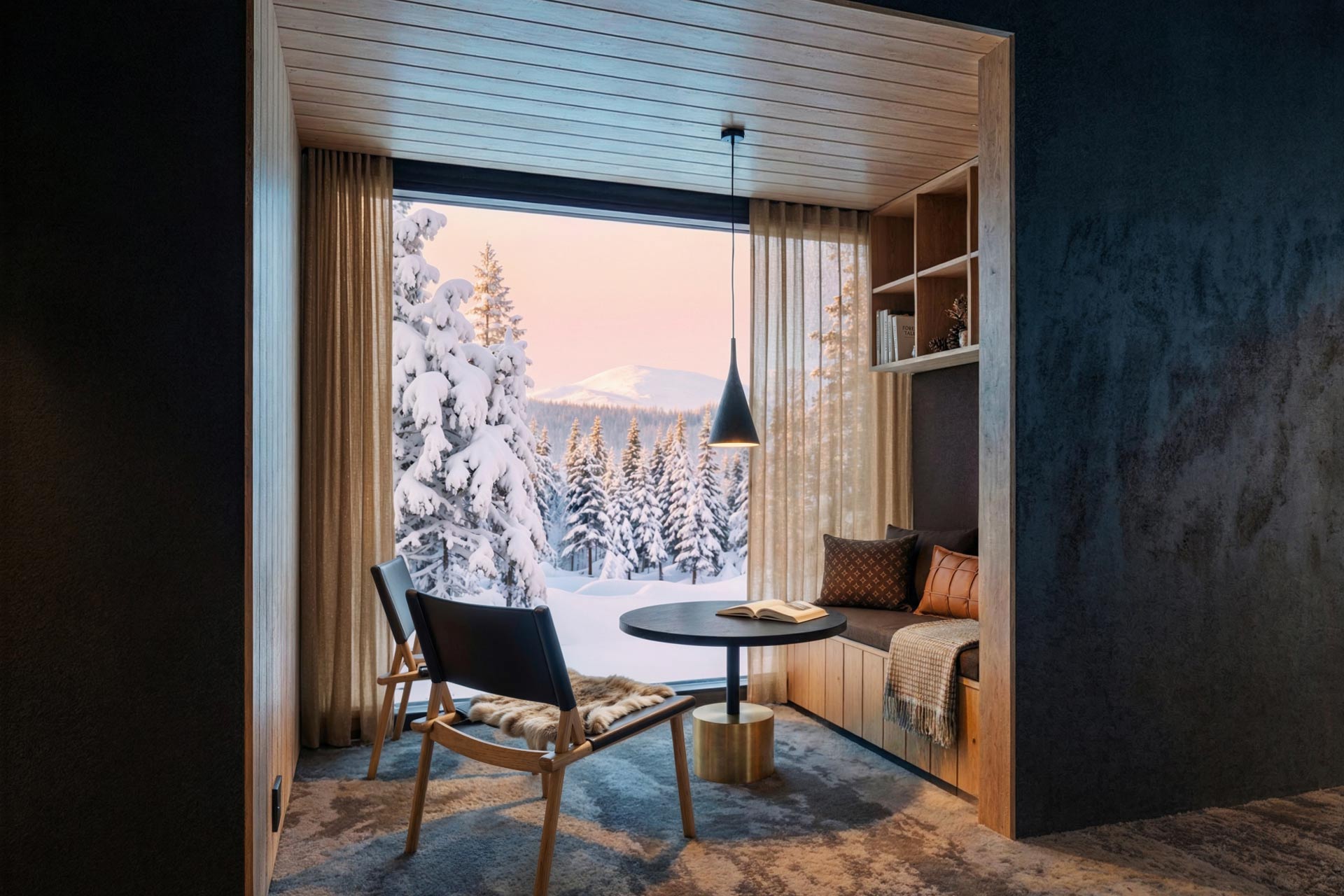 Arcora Boutique Hotel & Villas library