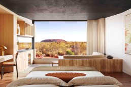 Beckons lodge guestroom