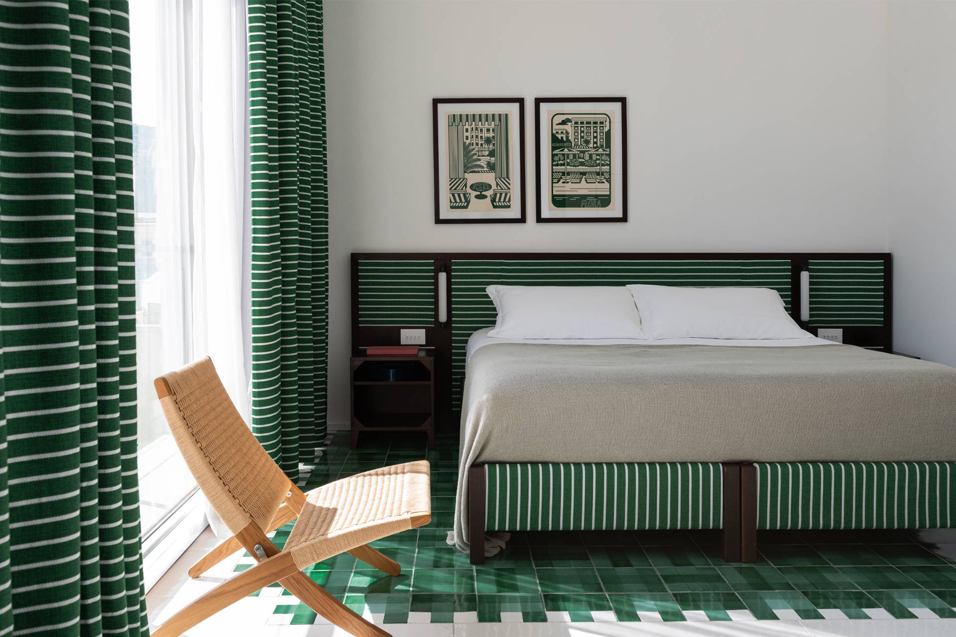 Grand Hotel Flora guestroom