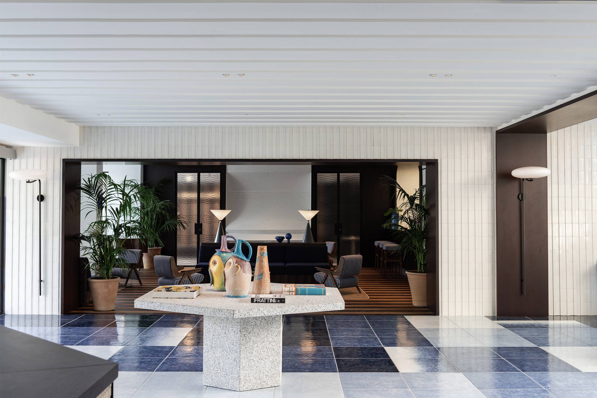 Grand Hotel Flora lobby