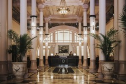 The Driskill lobby