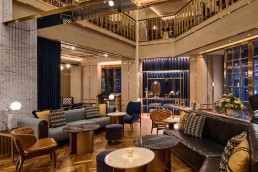 OKU Hotel Taichung lobby lounge
